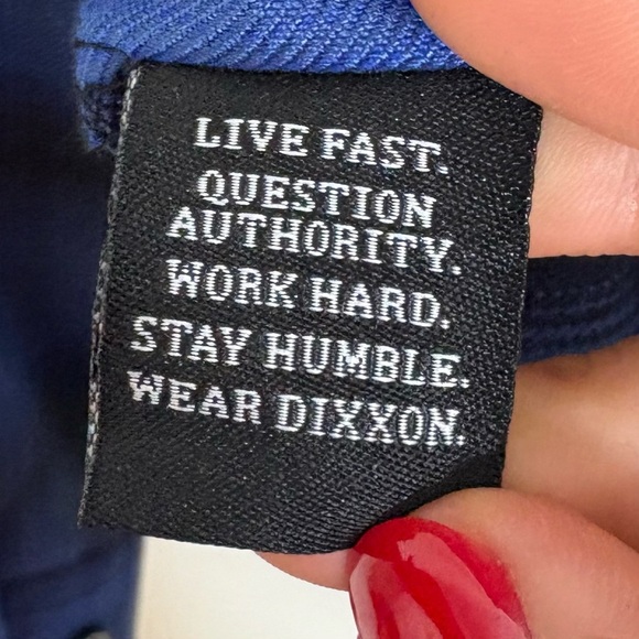 Dixxon Pennywise Flannel Shirt Women’s Medium Blue Black Plaid Pearl Snap Button - Picture 9 of 9